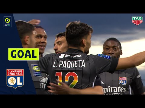 Goal Lucas TOLENTINO COELHO DE LIMA (8' - OL) NÎMES OLYMPIQUE - OLYMPIQUE LYONNAIS (2-5) 20/21