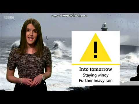 Alex Osbourne BBC One Points West weather evening time February 15th 2020 - 60 FPS