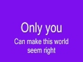 Alvin The Chipmunks Only You And You Alone Lyrics HQ