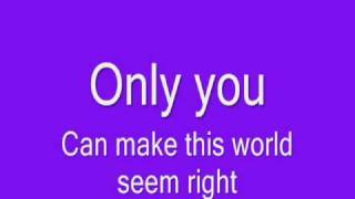 Alvin &amp; The Chipmunks - Only You (And You Alone) [Lyrics] [HQ]
