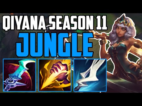 Jungle Qiyana in Season 11 - Best Qiyana NA