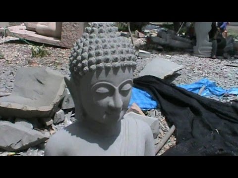 Buddhist stone carvings