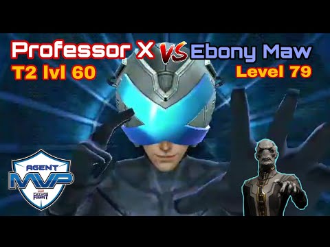 Professor Xavier vs Ebony Maw WBU 79 Marvel Future Fight