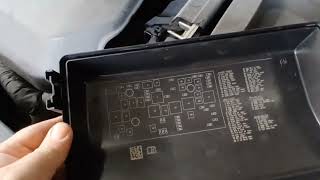 Chevy Impala Fuse Box and OBD2 Scanner Port Locations 2014 and Newer