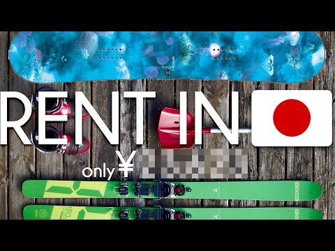 Where to Rent or Buy Cheap Snowboards & Skis /Winter Snow Gear in Japan (20% Discount / DIY Yukiita)