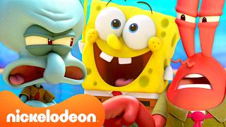 Kamp Koral Counselors Blowing Up on SpongeBob 🤯 | 90 Minutes | Nicktoons