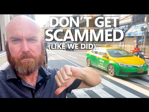 Thailand 🇹🇭 How To Take the Train in Bangkok | Don’t get scammed!!