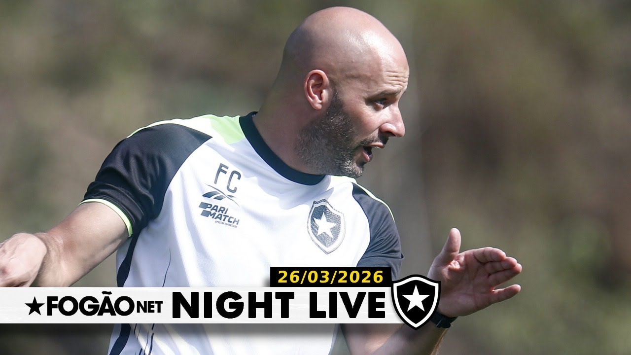 NIGHT LIVE | Alvo definido? Botafogo abre conversas com Franclim Carvalho para técnico