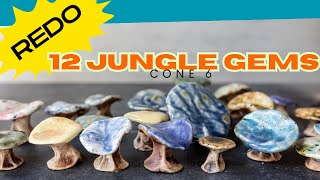 Jungle Gems at Cone 6: Did I fix them?