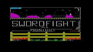 ZX Spectrum Vega Games - Swordfight at Midnight
