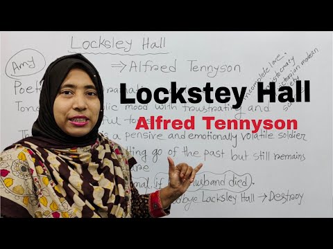 Locksley Hall By Alfred  Lord Tennyson | Bengali Summary | English honours 3rd year Locksley Hall