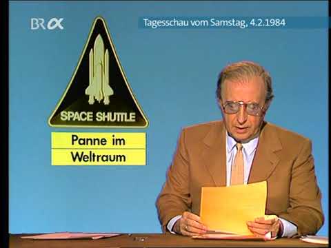 ARD Tagesschau vom 04.02.1984 - Shuttle STS-41B WESTAR 6 Panne