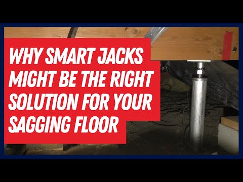 Why Smart Jacks by Supportworks Might be the Right Solution for your Home's Sagging Floor.
