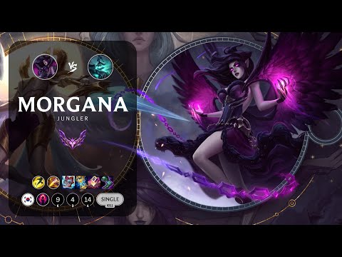 Morgana Jungle vs Hecarim - KR Master Patch 13.24