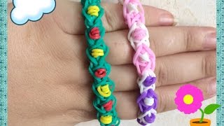 preview picture of video 'Loom #16 Bracelet Eternity (En Français)(Rainbow Loom)'