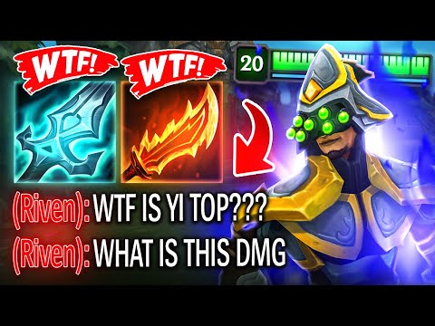 MASTER YI TOP IS BROKEN IN THE NEW SEASON