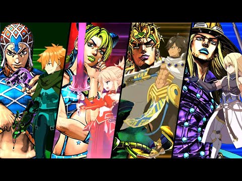 Noble Phantasms but they're fully voiced by their JoJo Characters