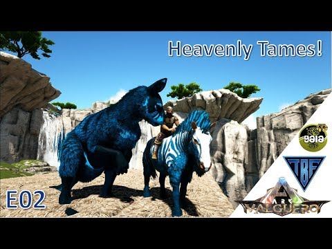 Heavenly Tames! Gaia Pyria Valguero E02 Modded Ark Playthrough - New Creature Pack Playthrough