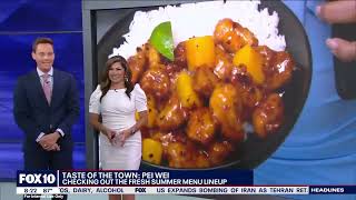 How Pei Wei's NEW Honey Mango Chili Chicken Is Made | FOX 10 Taste of the Town