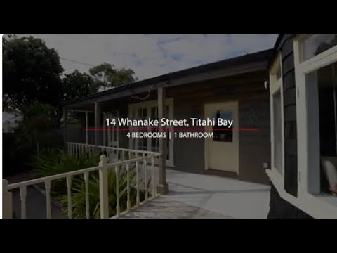 14 Whanake Street, Titahi Bay, Porirua, Wellington, 4房, 1浴, 独立别墅