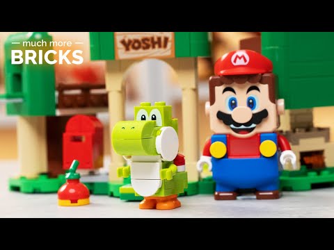 Vidéo LEGO Super Mario 71406 : Ensemble d’extension La maison cadeau de Yoshi