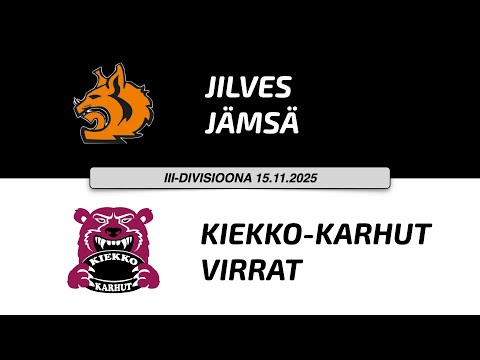15.11.2025, III-Div. JIlves vs. Kiekko-Karhut