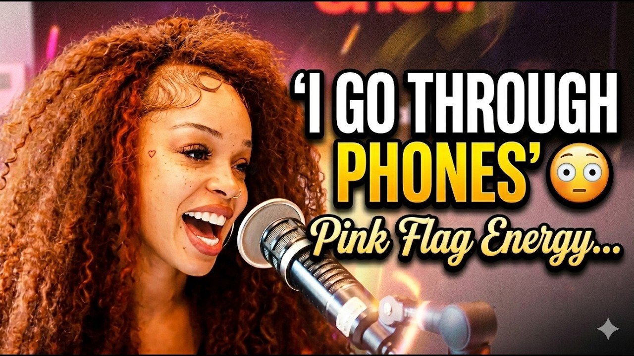 Honey Bxby Admits She Goes Through Phones 😳 “I’m A Pink Flag!”