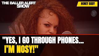 Honey Bxby Admits She Goes Through Phones 😳 “I’m A Pink Flag!”