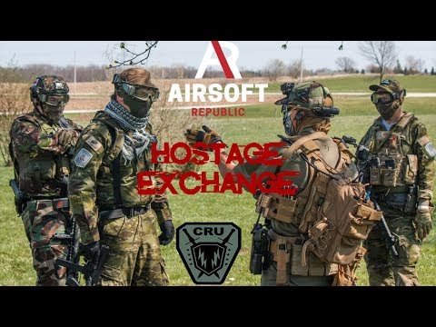 INSANE ASYLUM HOSTAGE EXCHANGE |Demented Justice| "Airsoft Republic"