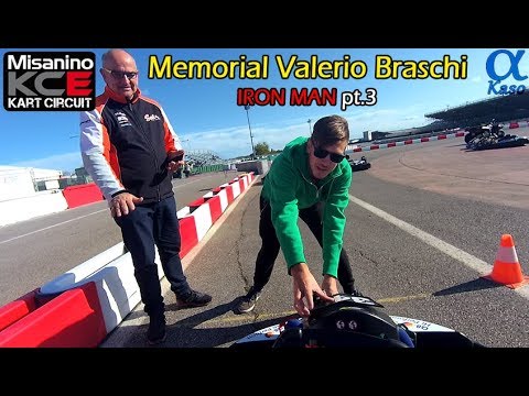 Memorial Valerio Braschi PARTE n.3 - IRON MAN Endurance 1h - Misanino KCE Kart onboard