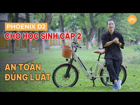 Phoenix D2 - Xe đạp trợ lực điện cho học sinh cấp 2 - Bánh 24inch | XEDAPTROLUCDIEN.VN