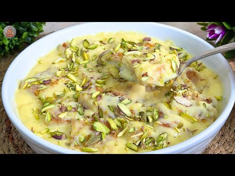 EASY DESSERT READY IN 10 MINUTES | Only Bread and Milk Recipe | Pakistani Dessert Recipe