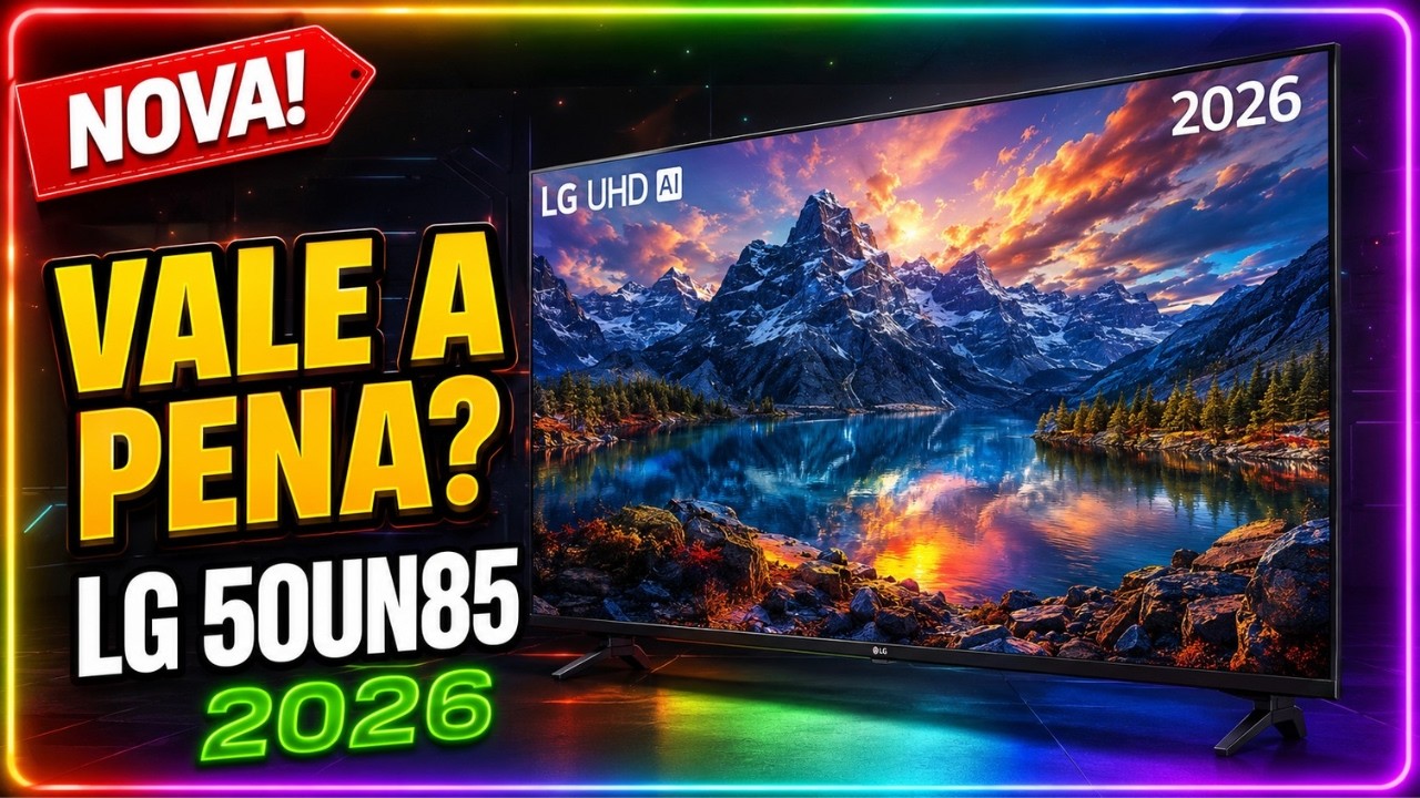 Miniatura da avaliação em vídeo de Smart TV LG 50UN85C 50 Polegadas