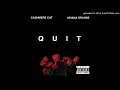 Cashmere Cat - Quit [feat. Ariana Grande] (BADMOVE Clean Edit) (cleaned as Arti M.)
