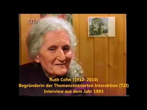 Ruth Cohn (TZI) Interviewausschnitt von 1993 zur Klimakatastrophe