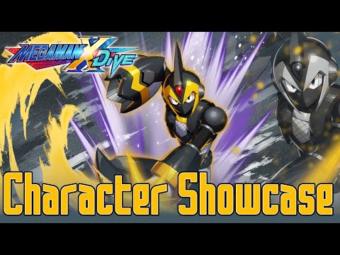 Shadow Armor X 5* Character Showcase - Mega Man X DiVE