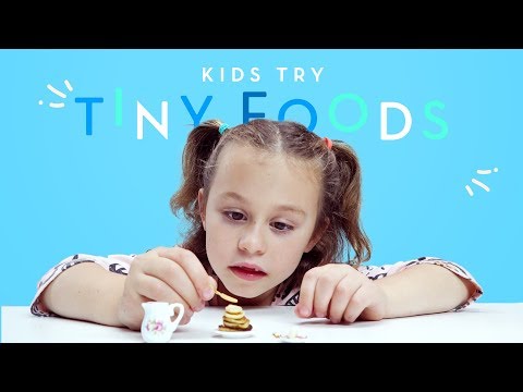 Kids Try Tiny Foods | Kids Try | HiHo Kids