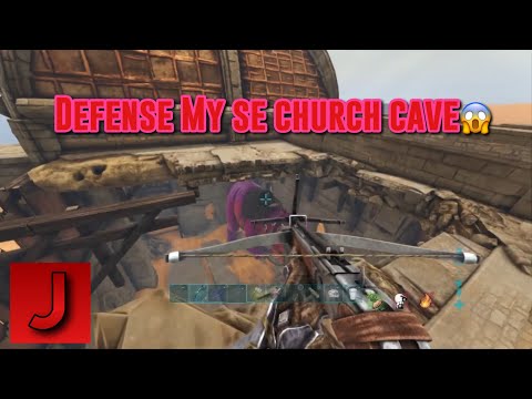 Ark Official SmallTribes Pvp | Defending My Church Cave | Base Defense | DinoHumpers Op | (Ark/Ps4)✨