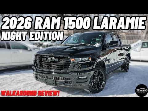 Thumbnail for 2026 RAM 1500 LARAMIE NIGHT EDITION! | *Full Walkaround Review* | The BEST Pick Up Truck?! by SEAT, Full-size, video, Jeep, Car, Truck, Van, vide