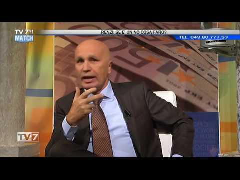 Tv7 Match del 25/11/2016 - Renzi: se è un no cosa farò? (1di2)
