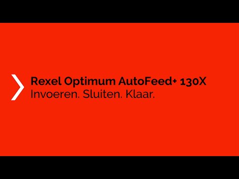 Papiervernietiger Rexel Optimum Auto  130X snippers 4x28mm