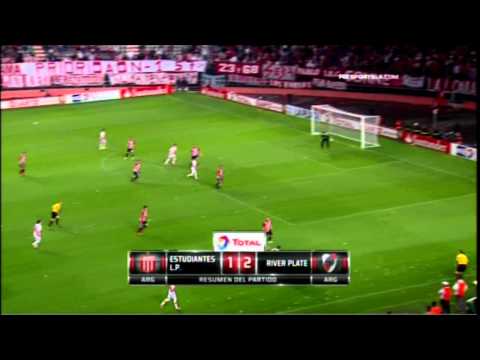 Copa Total Sudamericana: Estudiantes L.P. (1) vs River Plate (2)
