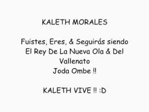 7 Palabras Letra -  Kaleth Morales