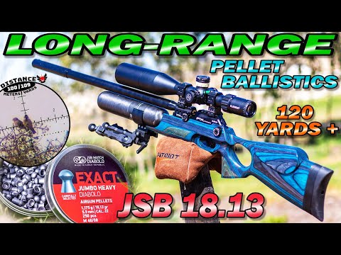 Long-Range Pellet Ballistics | FX Crown MKII | JSB 18.13gr | Airgun Pest Control