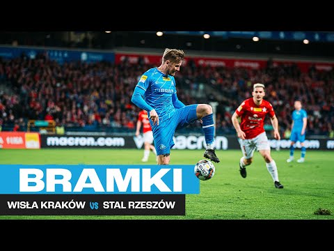 WIDEO: Wisła Kraków - Stal Rzeszów 3-1 [BRAMKI]