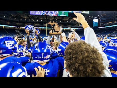 2025 #1 Cass Tech vs #2 Detroit Catholic Central D1 Michigan State Championship **Full Game**