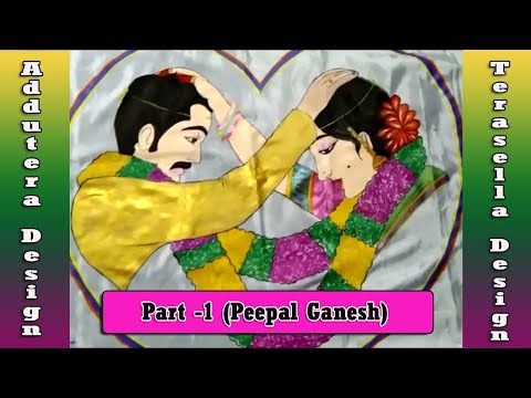 Terasella/Addutera Designs for Indian Wedding Collection-Hand Painted By Komali Part-1.