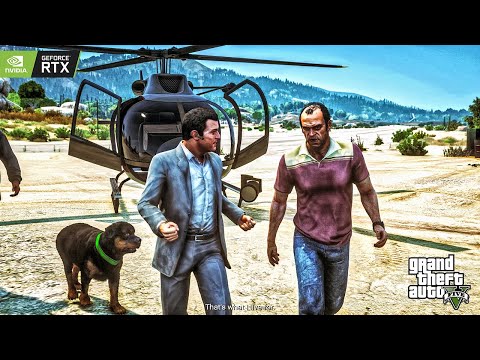 GRAND THEFT AUTO 5 | NEXT-GEN ULTRA REALISTIC GRAPHICS MOD | WALKTHROUGH PART 45 [4K HDR]
