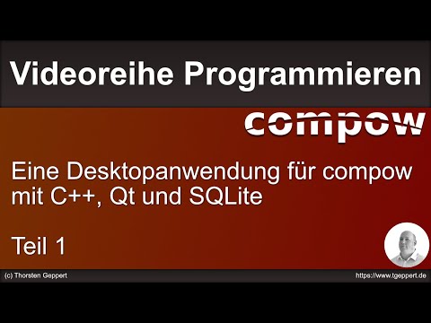 Project series: Developing a desktop application with C++, Qt and SQLite Part 1
