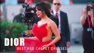 DIOR Best Red Carpet Dresses - 4k